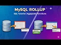 MySQL ROLLUP Explained Aggregate Data Step by Step Beginner Tutorial