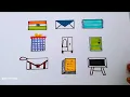 How to draw rectangular shape objects easy drawings shape drawings