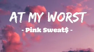 pink sweat at my worst feat kehlani
