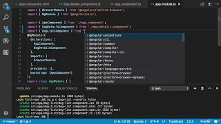 011 Creating a Component Using the Angular Cli
