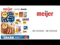 Meijer Weekly Ad - 2026