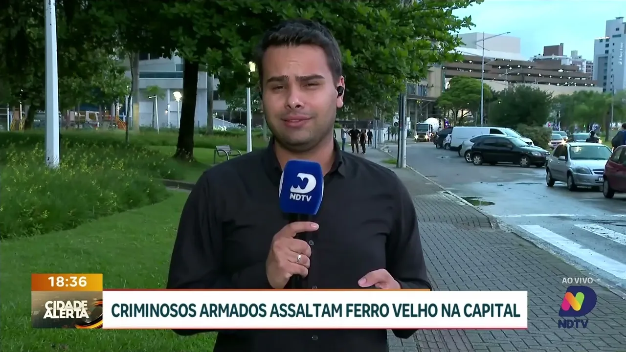 Assalto em ferro velho no bairro Ingleses: polícia prende um dos criminosos