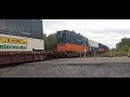 Sunday Railfanning NS 15M With Double BNSF Power 5 CSX Trains At Bayview Rd In Hamburg NY