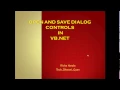 openFile and saveFile dialog controls in VB NET