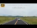 Cruisen over de prairie highway - zo'n helende reis - Binnen-Mongolië, China - 4K