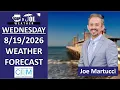1-day SALE of drier weather Wednesday in NJ stormier weather returns