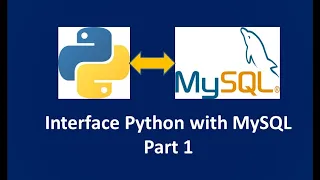 Interface Python with MySQL Part 1 Introduction and sample Programs
