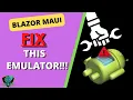How To Fix Android Emulator For Visual Studio NET MAUI