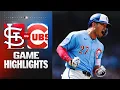 Cardinals vs Cubs Game Highlights 26 MLB Highlights