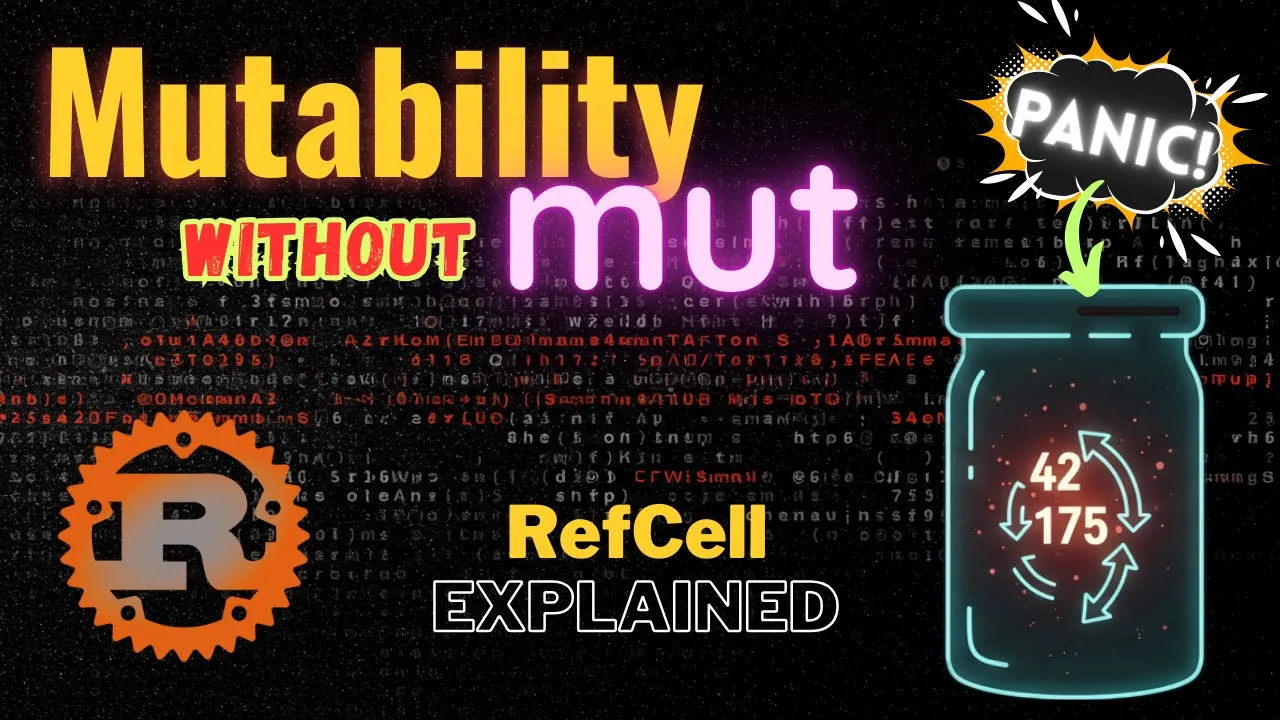 Mastering RefCell in Rust 🚀 | Interior Mutability Made Simple (With Real Examples)