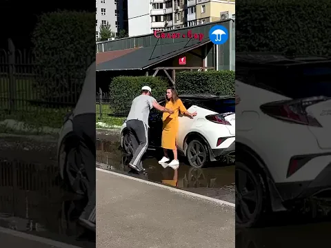 Ein obdachloser Mann war der Einzige, der einer schwangeren Frau beistand #shorts #kindness #love