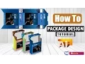 Professional Packaging design-Illustrator CC-HOW TO MAKE Cigarette Packet-Tutorial-Adobe Illustrator