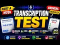 Pass Your Transcription Test Fast Urdu EnglishBengali Haryanvi