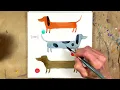 How to Paint Doxies & Birds