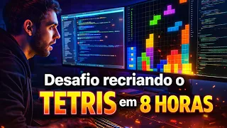EU RECRIEI O TETRIS EM 8 HORAS - Python