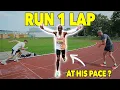 Download Lagu Run ONE Lap At Kipchoge Pace And WIN £50 | WR Marathon Speed Challenge