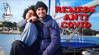 Notre SOLUTION pour échapper au COVID ( voilier coraille en voyage )