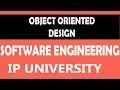 Object Oriented Design Software Engineering Software Engineering Unit 3 in hindi