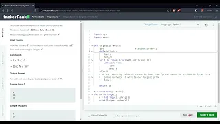 Project Euler Largest prime factor Hacker rank Solutions