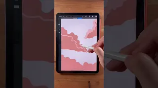 How to draw clouds Tutorial Procreate Tutorial Drawing Tips for Beginners iPad drawing Art