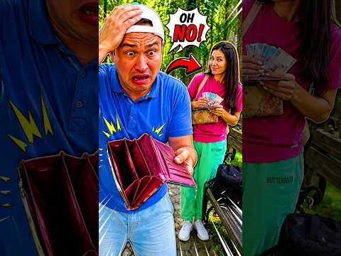 OMG He Threw Away the Wallet… But Missed the Money 😂