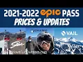 EPIC SKI PASS PRICES AND UPDATE