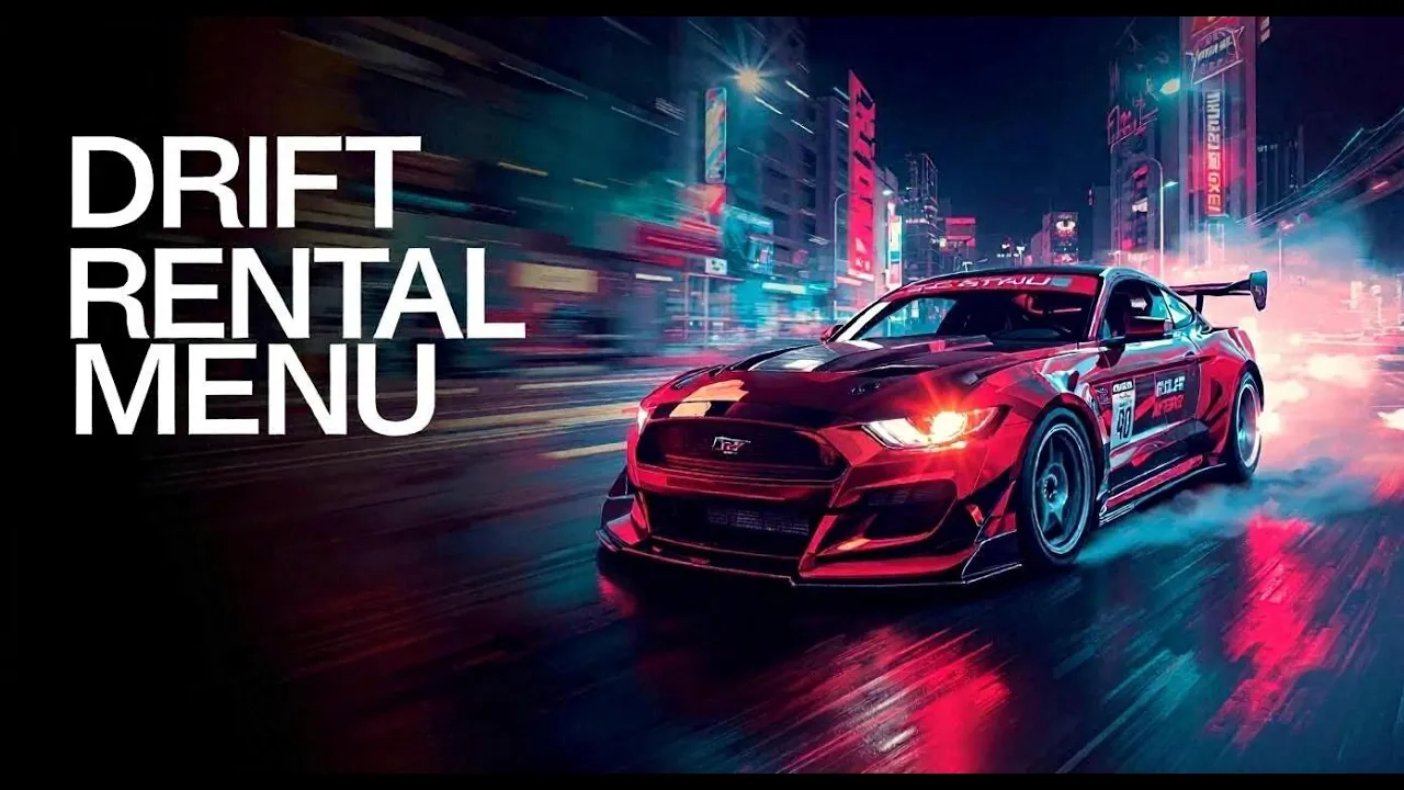 Xrisma Drift Rental Menu ESX