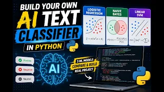 Build Your Own AI Text Classifier in Python Logistic Regression vs Naive Bayes vs SVM
