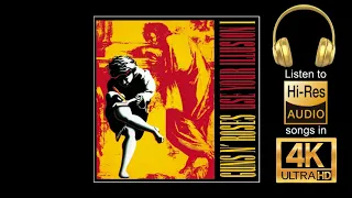 guns nroses november rain hi res audio played in 4k highest audio quality possible on youtube
