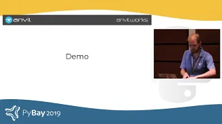 Full Stack Web with Nothing but Python How Anvil Works - Meredydd Luff