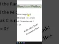 Numerical Method Bangla Tutorial Bisection Method