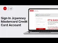 2024 Jcpenney Credit Card Login Sign In Jcpenney Mastercard Credit Card Account