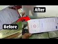 How to remove black spots on mobile display