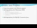 Java Hibernate Reverse Engineering Tutorial 2