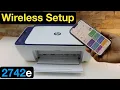 HP DeskJet 2742e Wireless Setup