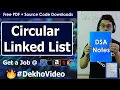 Circular Linked List and Operations in Data Structures With Notes