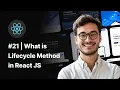 React Tutorial in Hindi What is Lifecycle Method in React JS