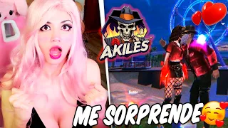 VUELVO A JUGAR CON AKILES Y ME SORPRENDE DE ESTA FORMA!!😍 FREE FIRE