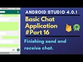 How to make Chat Application using Android Studio 16 Prego Coding Classes