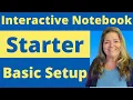 Beginner digital interactive notebook google slides