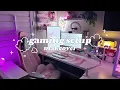 a cozy gaming setup makeover