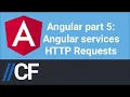 Angular tutorial part 5 Services - HTTP requests