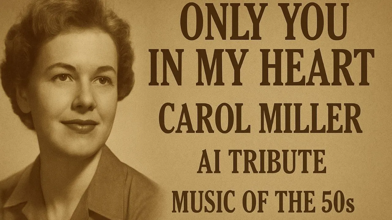 Only You In My Heart – Carol Miller | AI Tribute | 1950s Romantic Love Song Only You In My Heart – Carol Miller | AI Tribute | 1950s Romantic Love Song