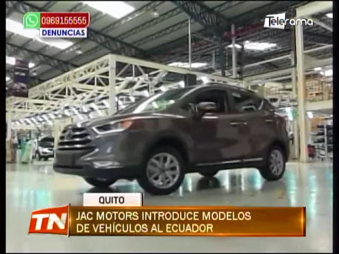 JAC Motors introduce modelos de vehículos al Ecuador