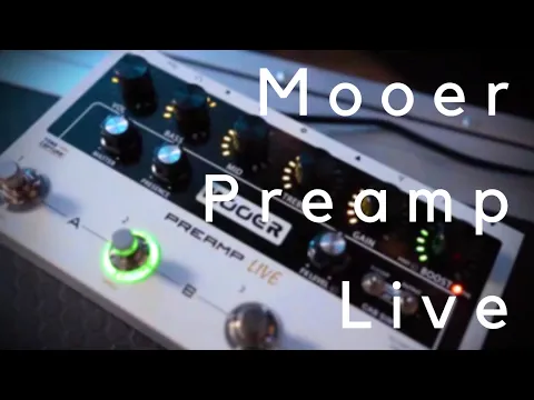Mooer Preamp Live | Delicious Audio