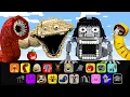 Lagu Lego Horror Giant Creatures Escape: 67 Kid, Slide Eater, Sandworm,...  All Collection Ending