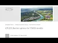 CPLEX Barrier options for TIMES models
