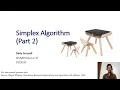 Week4 5 Simplex Algorithm Part