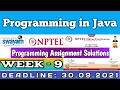 NPTEL PROGRAMMING IN JAVA WEEK 9 PROGRAMMING ASSIGNMENT ANSWERS 2021