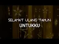 Download Lagu SELAMAT ULANG TAHUN UNTUK DIRIKU SENDIRI - Yuni Zebua | Story Wa Selamat Ulang Tahun Aku